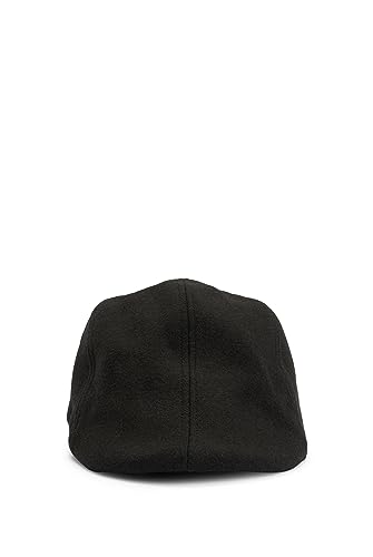 BOSS Tray męska czapka z suwakiem z detalami w paski, czarny (Black1), L-XL
