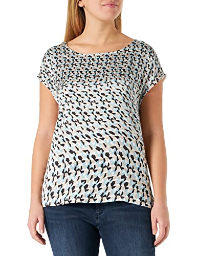 s.Oliver BLACK LABEL T-shirt damski z krótkim rękawem, biały, 42