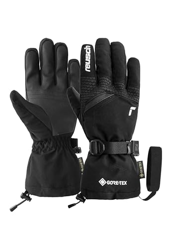 Reusch Gore-Tex Rękawiczki na specjalne okazje, Black/White, 9,5 Męskie, Czarny/Biały