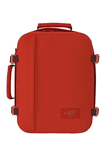 Cabinzero Classic Backpack 28L Unisex Dorosły Plecak, Tomato Festival, 29,5x39x20, Festiwal Tomato, 29,5x39x20