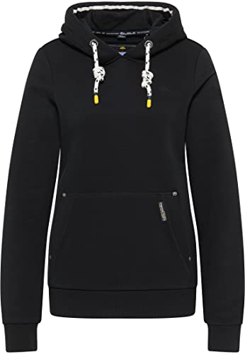 Schmuddelwedda Damska bluza z kapturem 34619065, czarna XL