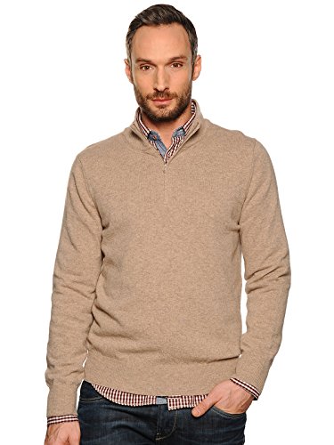 United Colors of Benetton Męska czapka z dzianiny 1244ka003 zestaw akcesoriów zimowych, ciemnoczerwony 7G2, 54
