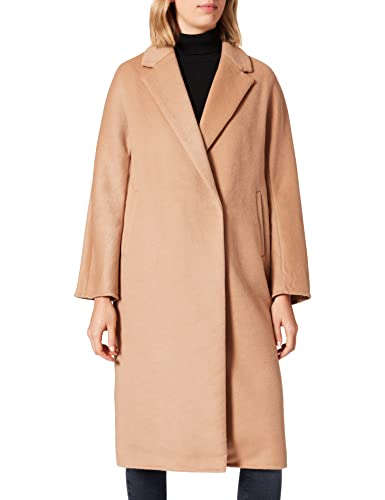 Gerry Weber Mantel Wolle Płaszcz Wełna Damska, Camel, 40