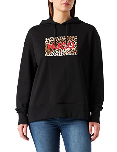 HUGO Dreala damska bluza z kapturem, Otwarte różne 975, XS