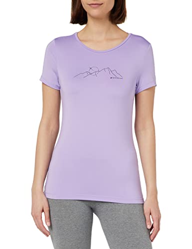 4F Damska koszulka damska TSD016 Tshirt, Light Violet, M, Light Violet, M