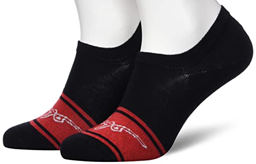 HUGO Męskie skarpetki 2P LC Varsity CC Ankle_Socks, czarne 1, 43-46, czarny (Black1), 43-46