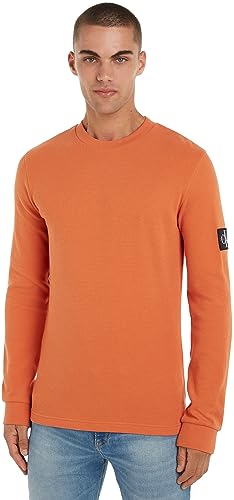 Calvin Klein Jeans Topy z dzianiny L/S, Spalona glina, M