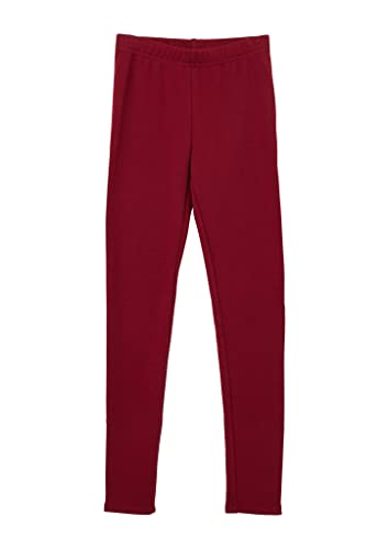 s.Oliver Junior Girl's legginsy z polaru, czerwone, 176