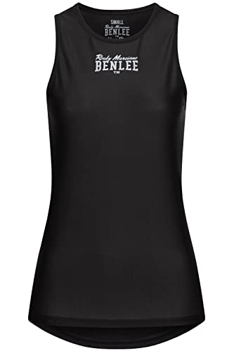 Benlee Florence T-shirt damski, czarny/srebrny, rozmiar M, Black/silver, M