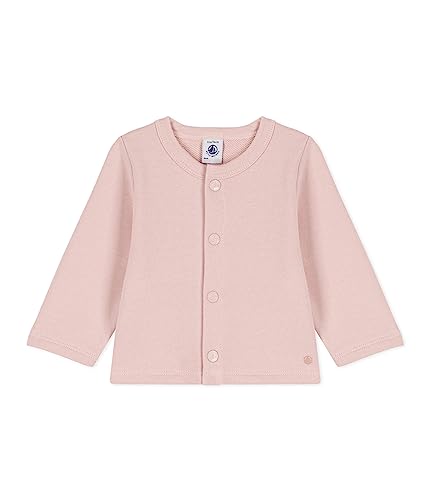 Petit Bateau Chłopięcy kardigan A08F2, różowy, solny, 3 miesiące, Różowy sól, 3 miesi?cy