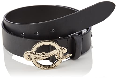 Just Cavalli Damski pasek damski pasek, 900 czarny, 95 cm