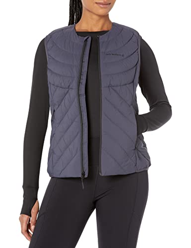 Jack Wolfskin Damska kamizelka sportowa, grafitowa, M, grafit, M