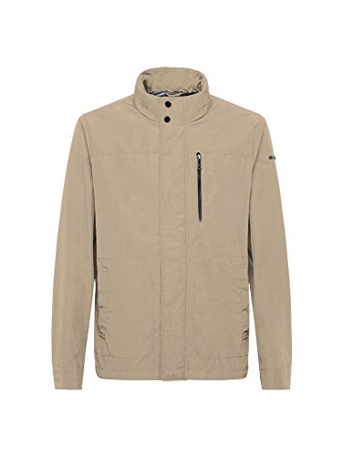 Geox Męska kurtka M Vincit Short JKT, Beżowy (Cobblestone Beige F), 56