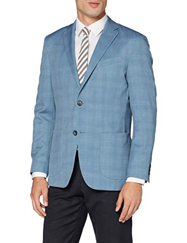 Pierre Cardin Manel Ff Marynarka męska, Niebieski (Surfer 3750), 52