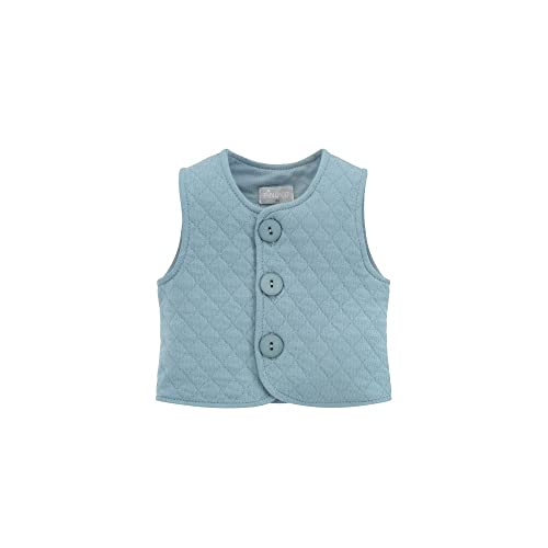 Pinokio Kamizelka dziecięca Slow Life, 70% bawełna 30% poliester, niebieski, Unisex rozm. 62-86 (68), turkusowy, 68