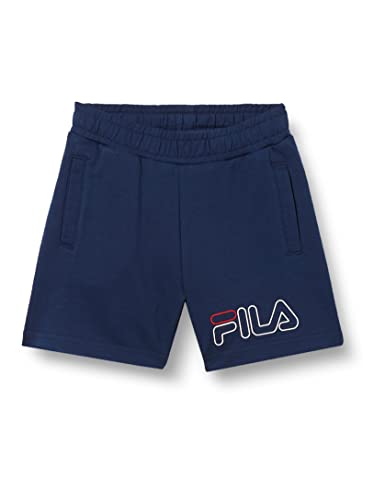 FILA Szorty dziecięce Scharan, uniseks, Medieval Blue, 110-116