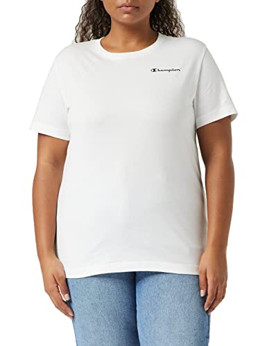 Champion Damska koszulka American Classics Small Script z logo, biały, L