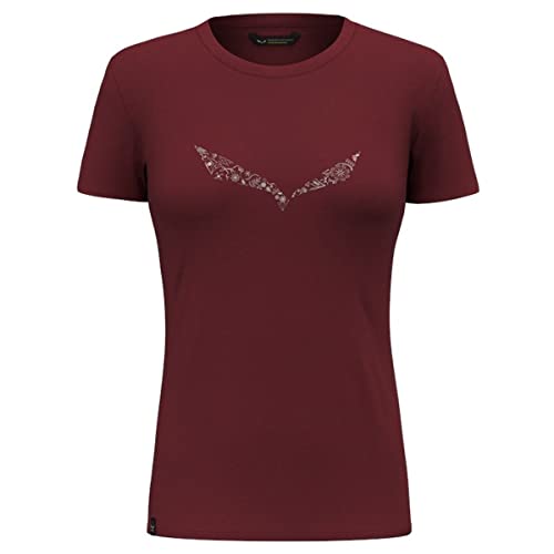 Salewa Solidlogo Dri-Release® T-shirt damski, Syrah, 2XL, Syrah, XXL