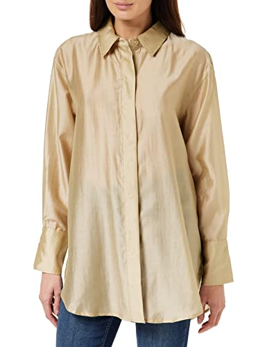 Minus Damska koszula Meredy, Nomad Sand, 14, Piasek Nomad, 40