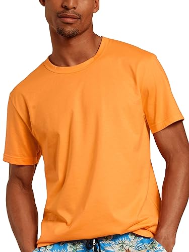 CALIDA RMX Sleep Holiday T-Shirt męski, Blazing Orange, 52-54