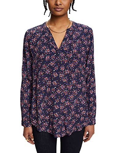 ESPRIT Damska 023EE1F308 bluzka, 402/NAVY 3, XS, 402/Navy 3, XS