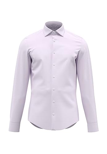 Seidensticker Męska koszula slim fit z długim rękawem, bez, 39