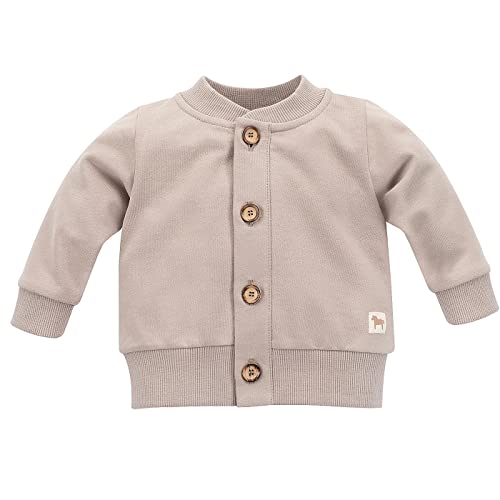 Pinokio Kurtka dziecięca Wooden Pony, 100% Organic Cotton, Bejge, Unisex rozm. 62-86 (86), Bejge, 86