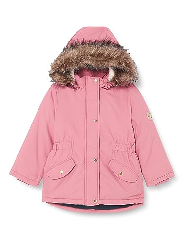 NAME IT Dziewczęca kurtka parka, czarny, 80 cm