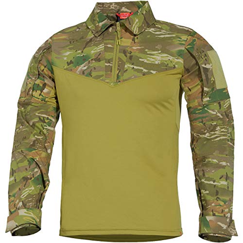 Pentagon Męska koszula Ranger Casual, Wielokolorowy (Grassman 60), S