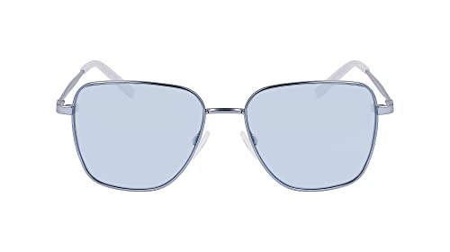 DKNY Damskie okulary przeciwsłoneczne DK116S, matowe, sprane, turkusowe, jeden rozmiar, Matowy sprany turkusowy, Rozmiar uniwersalny