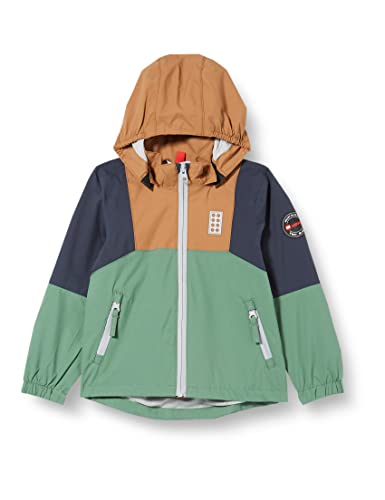 Lego Wear Unisex wodoszczelna, oddychająca kurtka przeciwdeszczowa, 844., 116 cm