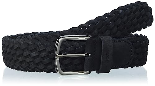 BOSS Pasek męski, Dark Blue401, 110