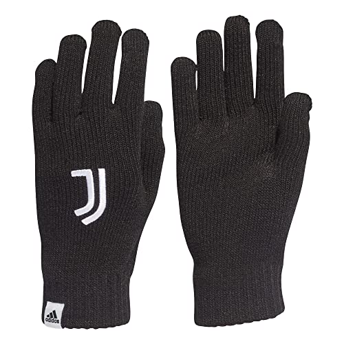 adidas Rękawiczki unisex JUVE, czarne/białe, M, czarny/biały, M