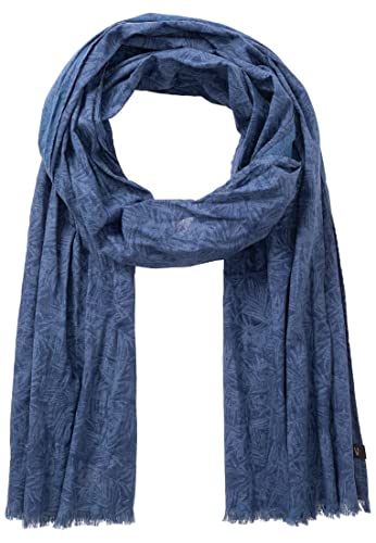 camel active Męska chusta 407150/1V15, indygo, OS, indygo, jeden rozmiar