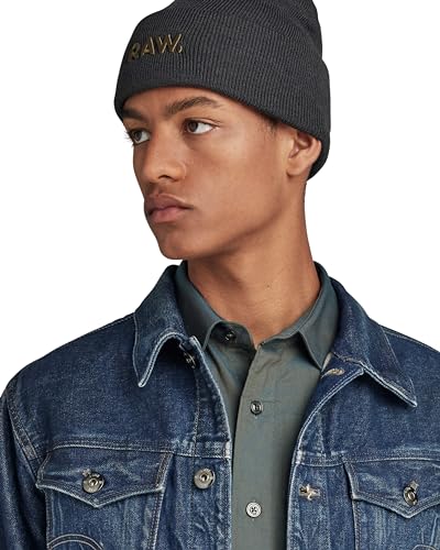 G-STAR RAW Effo Raw Long Beanie Accessories męska czapka, Szary (shadow D22301-C754-992), jeden rozmiar
