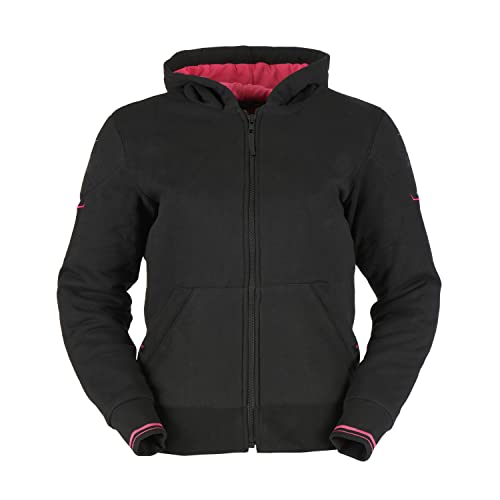 Furygan Girl's Luxio Lady EVO kurtka motocyklowa, czarno-różowa, rozmiar XXL (DE)