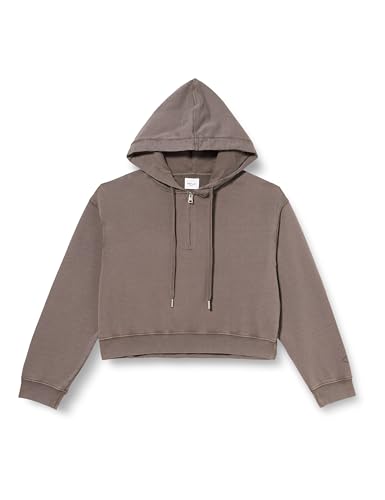 Replay Damska bluza z kapturem Cropped, 093 Anthracite, L