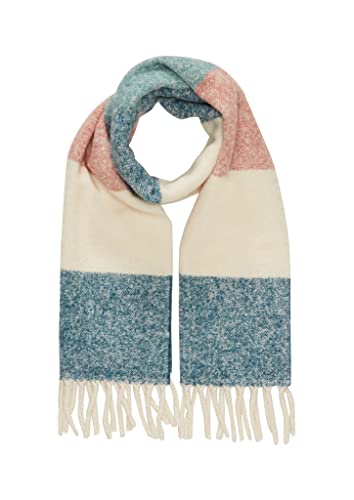 s.Oliver Szalik damski Schal, Wydruk w kolorze złamanej bieli, 1