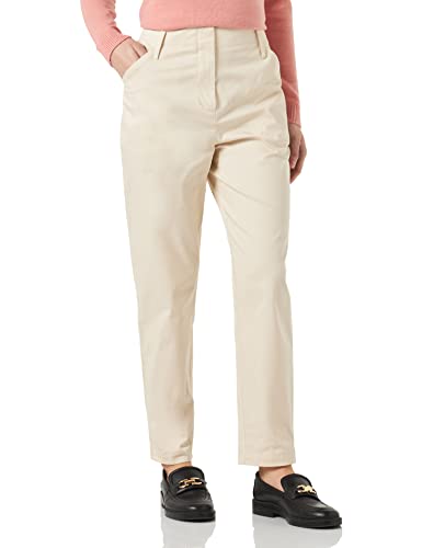 Sisley Spodnie damskie, Kremowa biel 0m5, 34