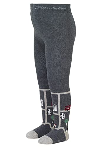 Sterntaler Rajstopy dziecięce dla chłopców, antracytowy nakrapiany, 92