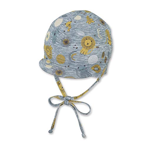 Sterntaler Baby Chłopcy 1602101 czapka z daszkiem, żółta, 41, żółty