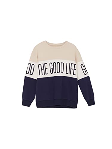 LTB Jeans Chłopięca bluza Gedaha, Bone Off White Navy St 13252, 8 lat