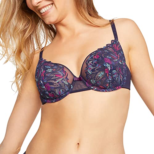 VARIANCE Lingerie Damski biustonosz Ingenue Mode, Marine, D