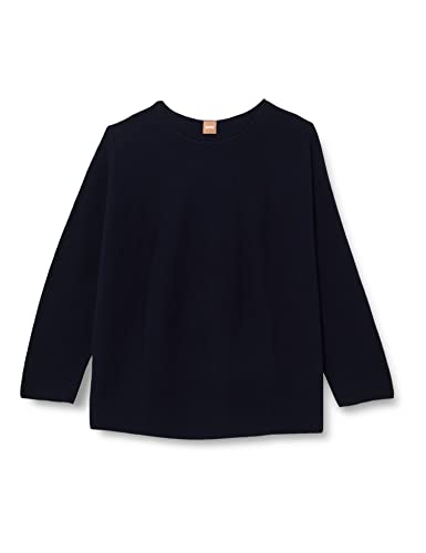 BOSS Women's C_Falanda sweter damski, niebieski (Open Blue), XXL (DE)