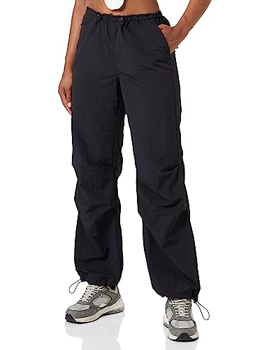 ONLY Damskie spodnie Mid Waist, czarny, (3XL) W / 32L