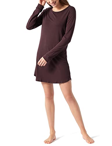 Schiesser Damska Koszulka Nocna, 85 Cm, Burgund, 42