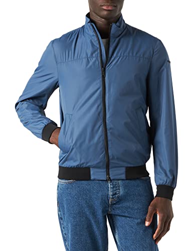 Geox M JHARROD kurtka męska, Niebieski (Dark Denim), 54