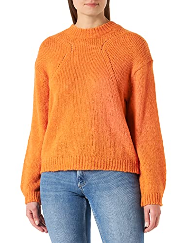 United Colors of Benetton Koszulka damska G/C M/L 1268d103s sweter, pomarańczowy 8d4, S