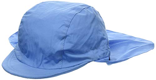 Sterntaler Czapka z daszkiem z ochroną karku, aksamitna niebieska, niebieski, 51