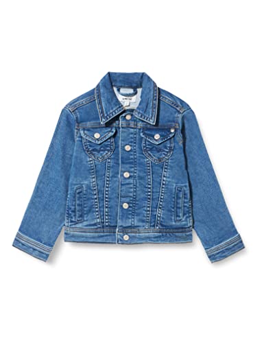Pepe Jeans New Berry Jacket Girl, Niebieski (Denim-hl1), 10 lat